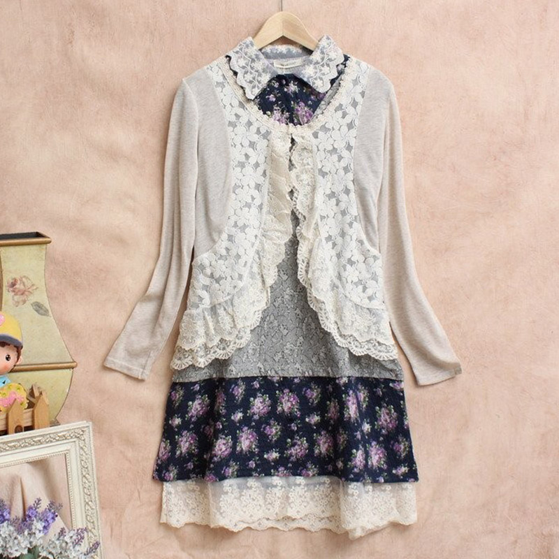Spring Mori Girl Sweet Shirt W - Embroidery Jersey recension och pris