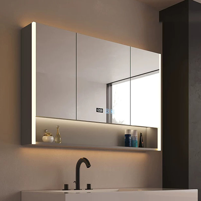 Luxury Modern Bathroom Cabinet - Frame Display Wood recension och pris