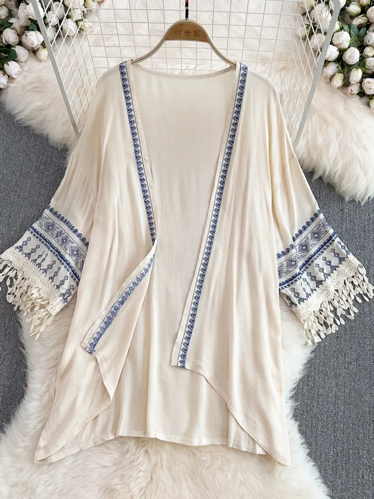 Summer Bohemian Ethnic Style S - Embroidery Zig Zag Stitch recension och pris