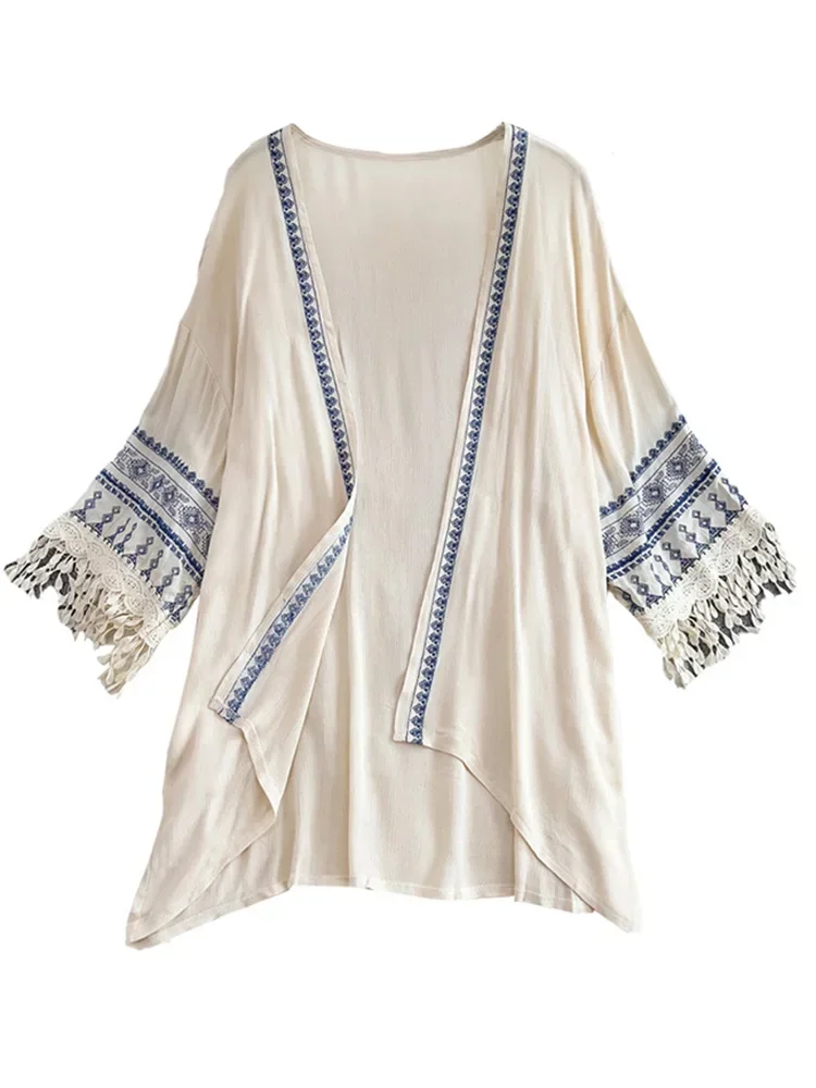 Summer Bohemian Ethnic Style S - Embroidery Zig Zag Stitch recension och pris