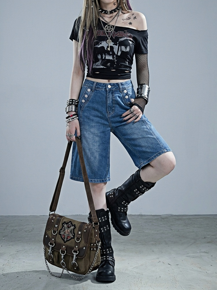 REDDACHiC Punk Buttom Details  - Embroidery Jeans recension och pris