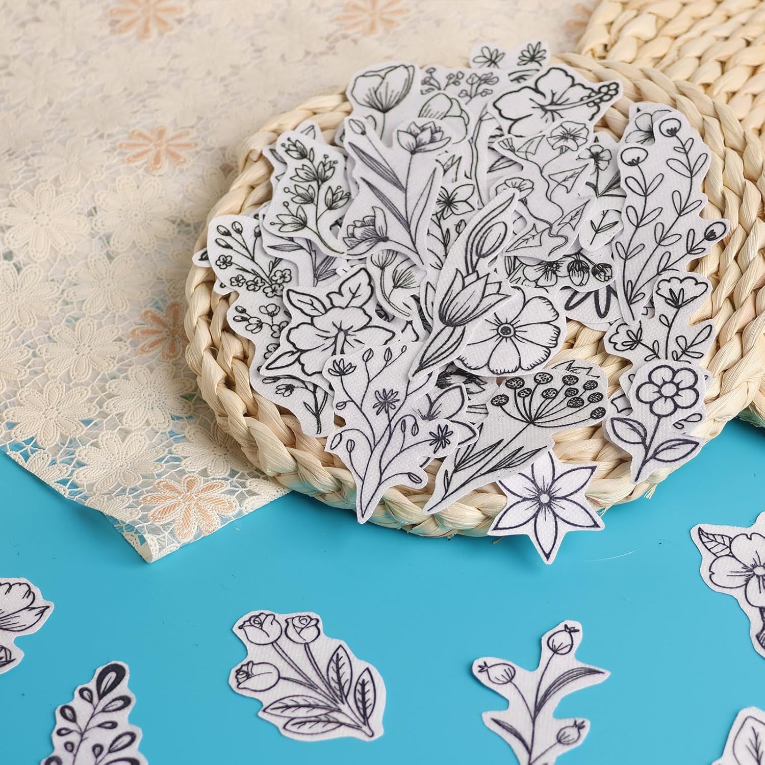 50Pcs Water Soluble Embroidery - Embroidery Ideas recension och pris