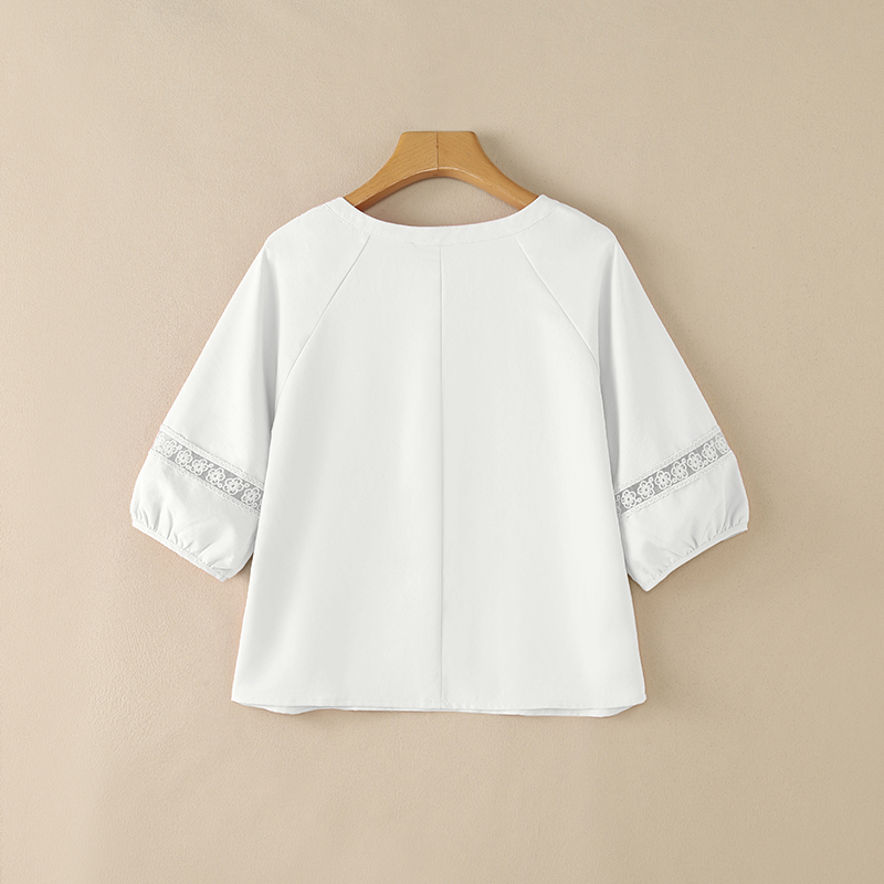ZANZEA Women's Floral Embroide - Embroidery Jersey recension och pris