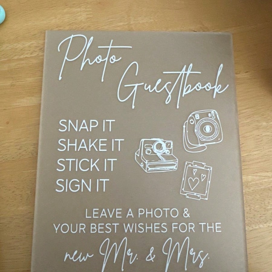 Wedding Photo Guest Book Photo - Embroidery Studio recension och pris