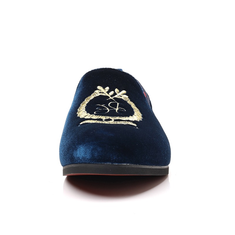 Luxury Designer Loafers Suede  - Embroidery Ideas recension och pris