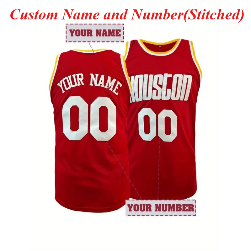 Customized Name and Number Bas - Embroidery Jersey recension och pris