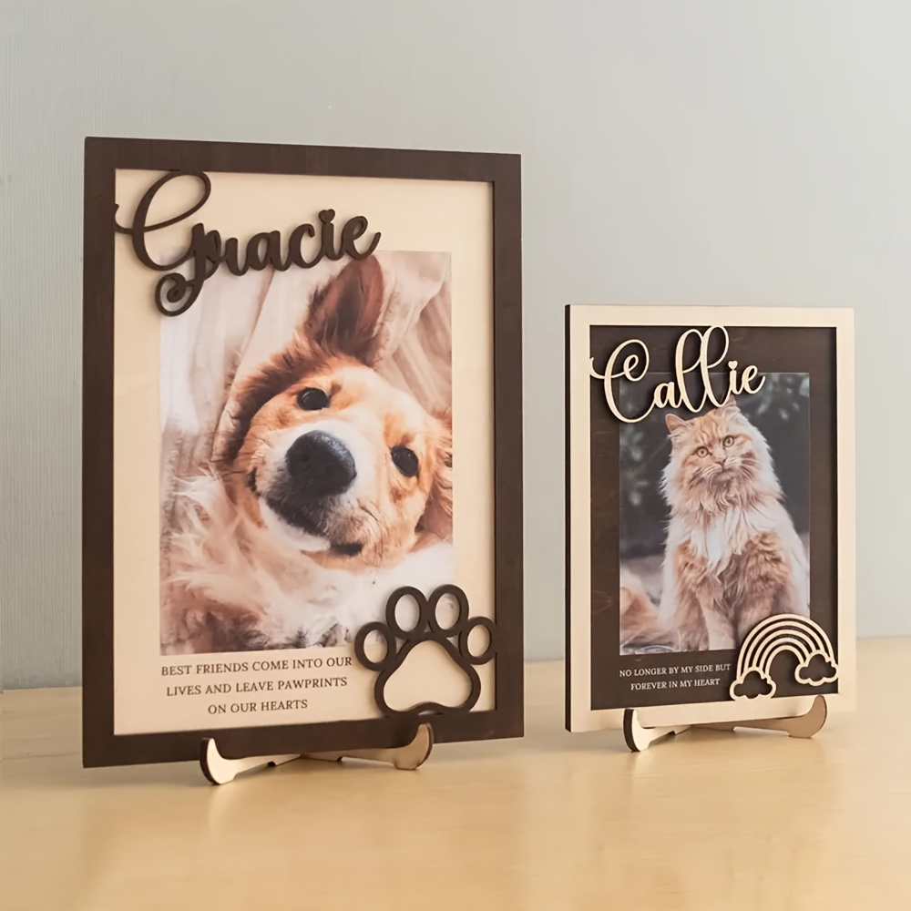 Customizable Personalized Wood - Frame Display Wood recension och pris