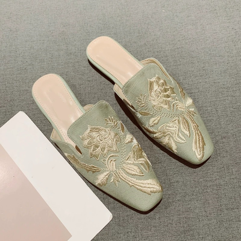 2026 New Womens Shoe Retro Emb - Embroidery Ideas recension och pris