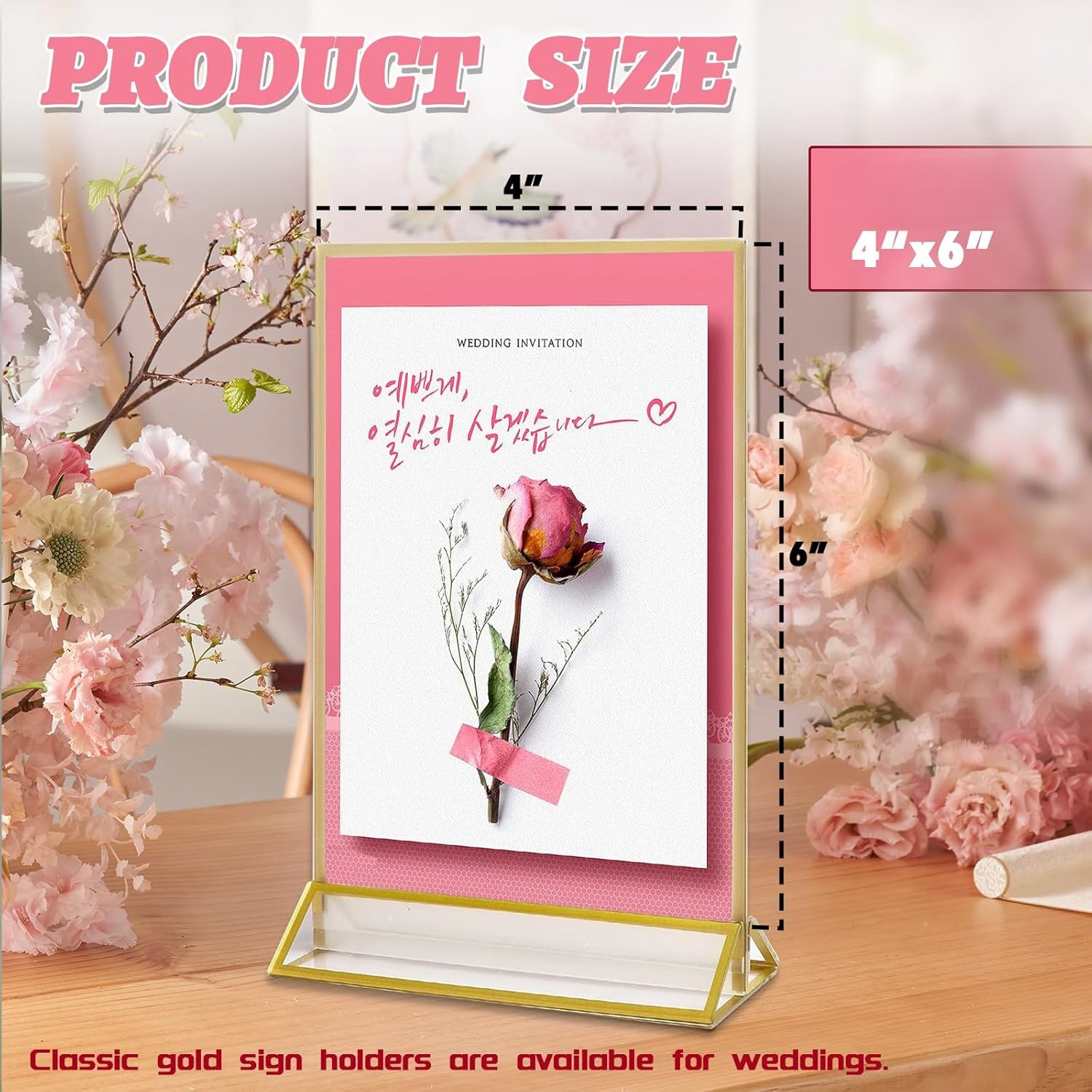 4x6inch Acrylic Sign Holder Wi - Embroidery Studio recension och pris