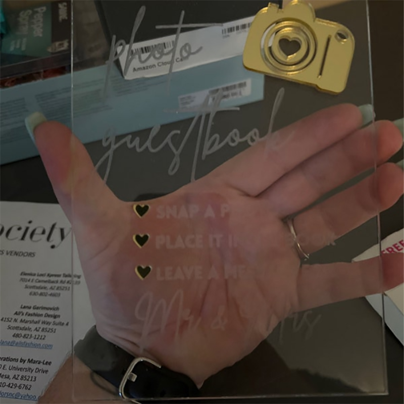 Personalized Acrylic Polaroid  - Embroidery Studio recension och pris