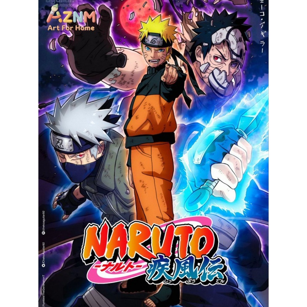 Frameless 1pc Naruto Class Sev - Embroidery Ideas recension och pris