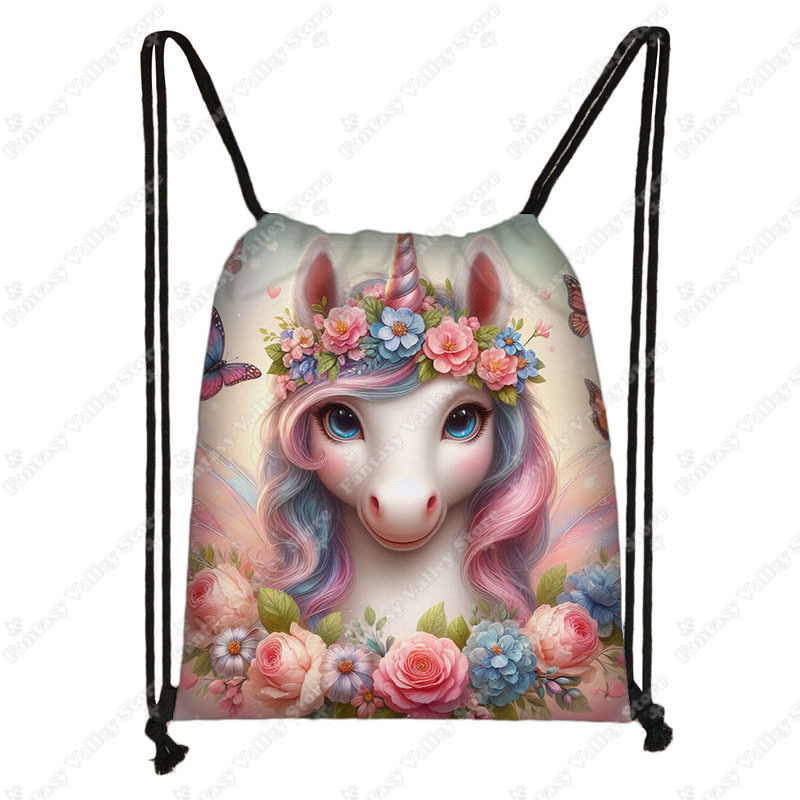 Cute Unicorn Flower Print Draw - Embroidery Unicorn recension och pris