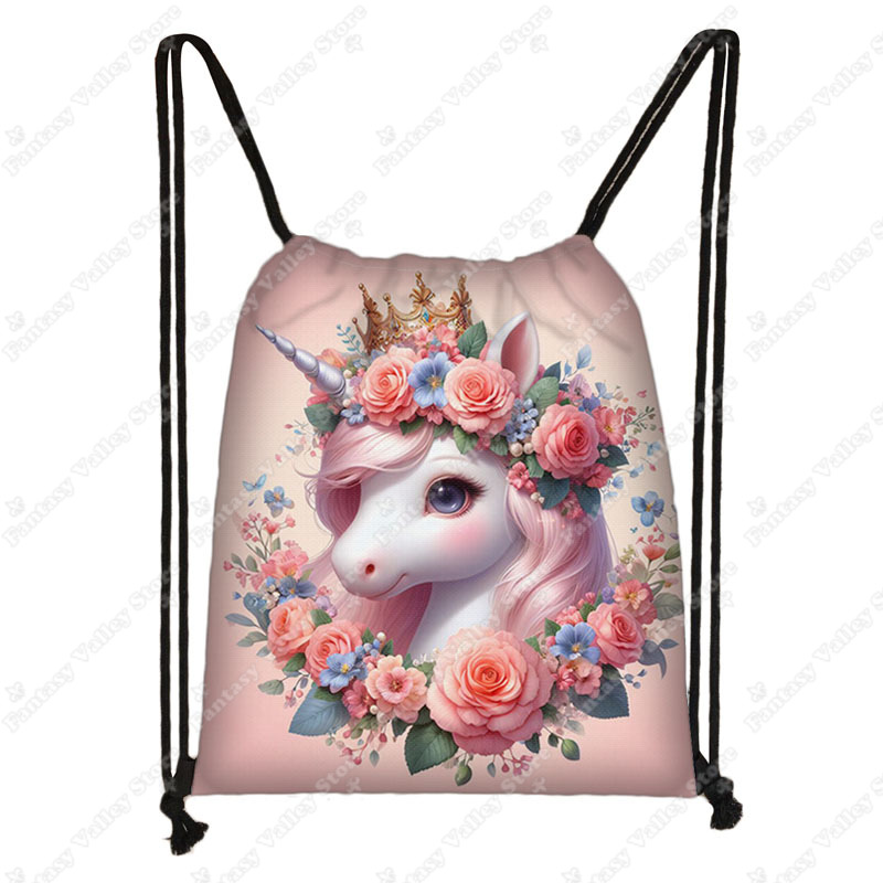 Cute Unicorn Flower Print Draw - Embroidery Unicorn recension och pris