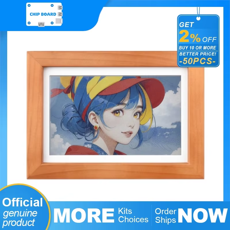 Waveshare ESP32-S3 PhotoPainte - Frame Display Wood recension och pris