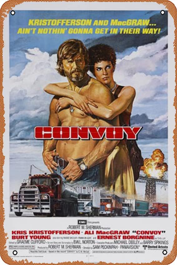 Convoy Movie Poster Decoration - Embroidery Studio recension och pris
