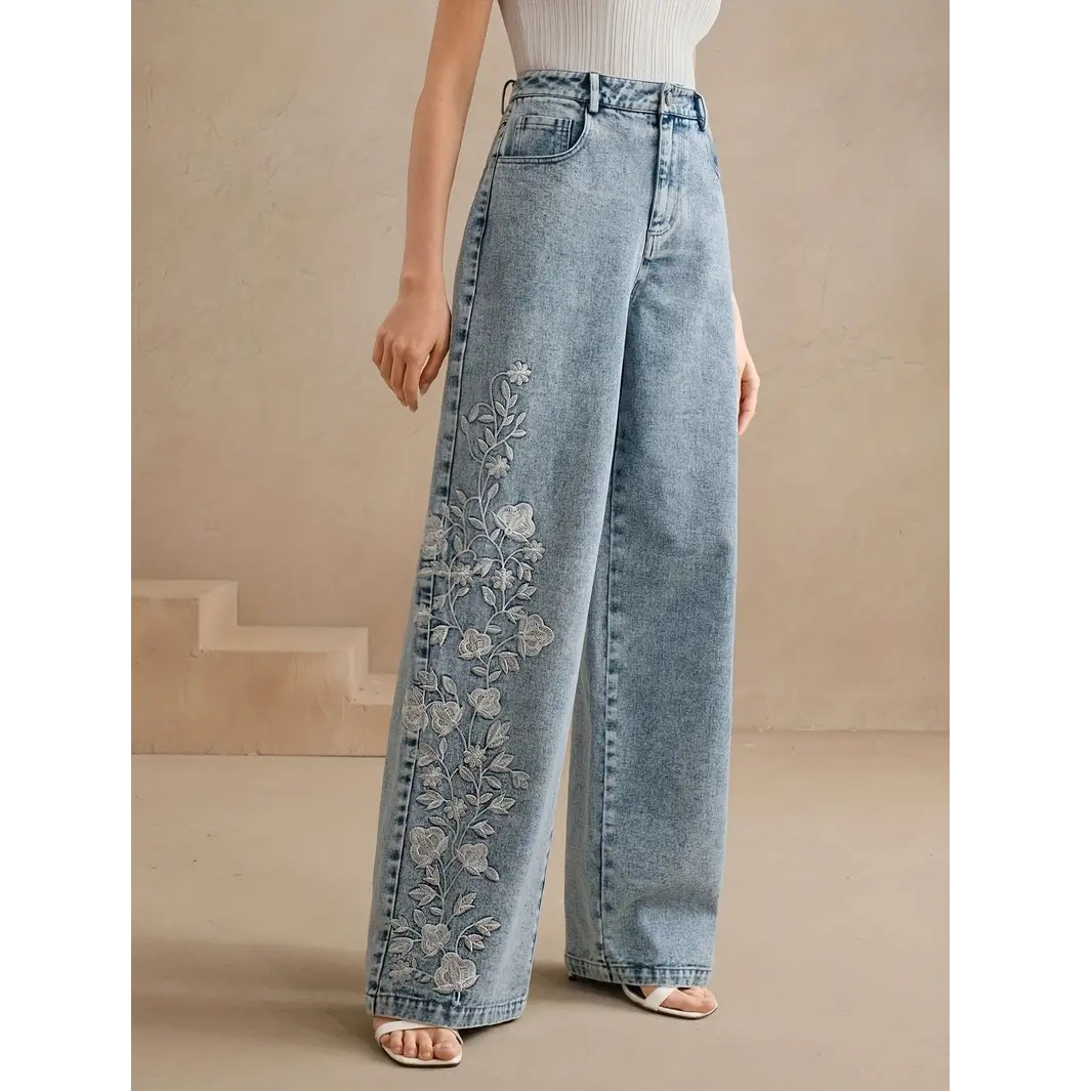 Y2k Pants New 2025 Trend Jeans - Embroidery Ideas recension och pris