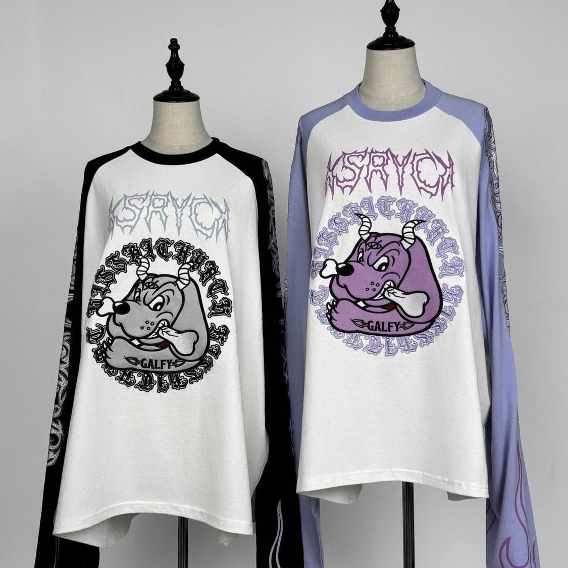 Y2K Japanese Harajuku Streetwe - Embroidery Cotton Shirt recension och pris