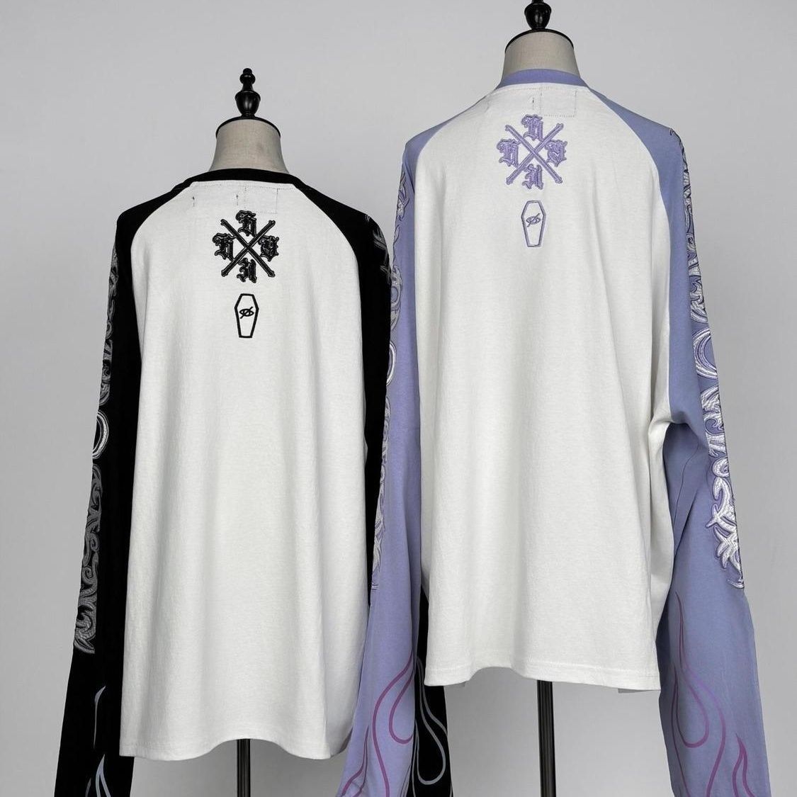 Y2K Japanese Harajuku Streetwe - Embroidery Cotton Shirt recension och pris