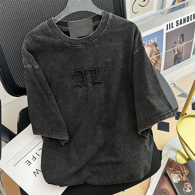 Vintage Art Classic Letter Emb - Embroidery Cotton Shirt recension och pris