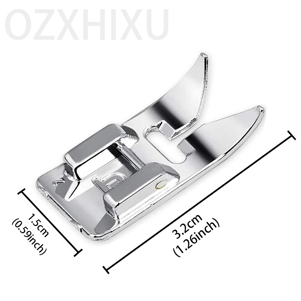 1pc Sewing Machine Presser Foo - Embroidery Zig Zag Stitch recension och pris