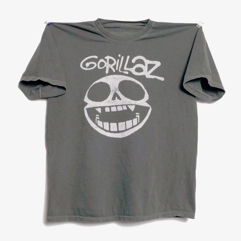 Gorillaz Band Print Short Slee - Embroidery Studio recension och pris