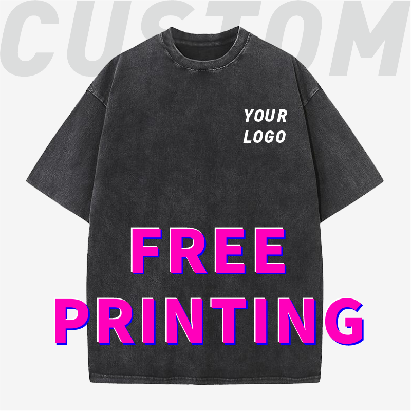 Customized T-Shirts Free Print - Embroidery Cotton Shirt recension och pris